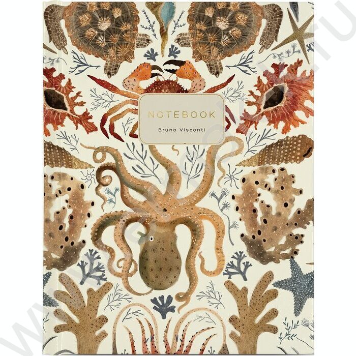 Тетрадь  80л клетка/кольца "Fauna.Deep" сменный блок | Фото 1