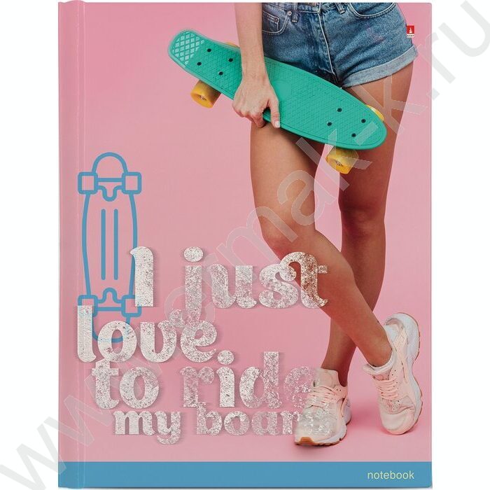 Тетрадь  80л клетка/кольца "Penny board" сменный блок | Фото 1