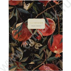 Тетрадь  80л клетка/кольца "Flora.Гранат" сменный блок NEW | Фото 1