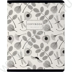 Тетрадь  48л клетка "BLACK & WHITE.Flora" /мат.лам.Soft Touch/ ассорти NEW | Фото 2