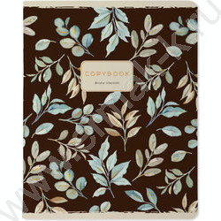 Тетрадь  48л клетка "Flora Pattern" /мат.лам.Soft Touch/ ассорти NEW | Фото 2