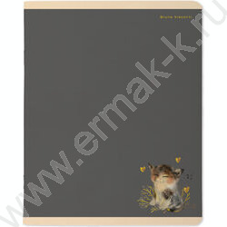 Тетрадь  48л клетка "Love me.Morandi" /мат.лам.Soft Touch/ ассорти NEW | Фото 4