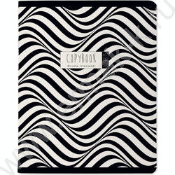 Тетрадь  48л линейка "BLACK & WHITE.Avant-garde" /матовая ламинация Soft Touch, фольга серебро/  NEW | Фото 5