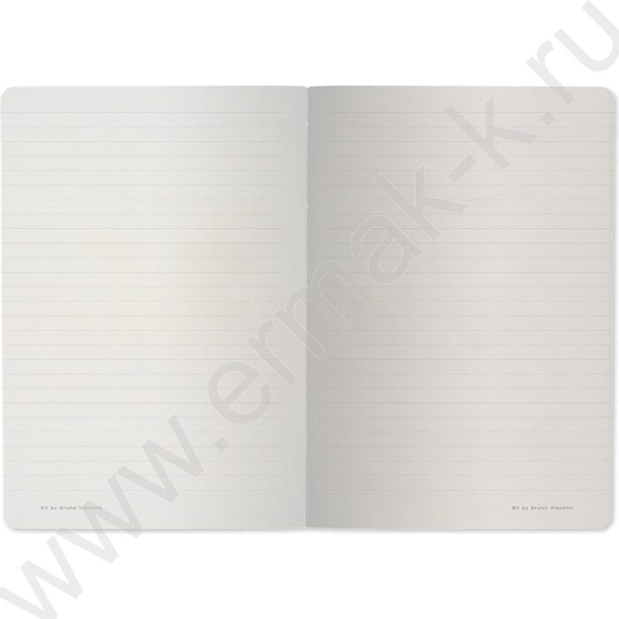 Тетрадь  40л клетка "Color Surf.Morandi Grey" /матовая ламинация Soft Touch, фольга серебро/ | Фото 3