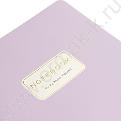 Тетрадь  40л клетка "Monocolor.Зефирный сиреневый" 70 г/м2 бежевая бумага NEW | Фото 3