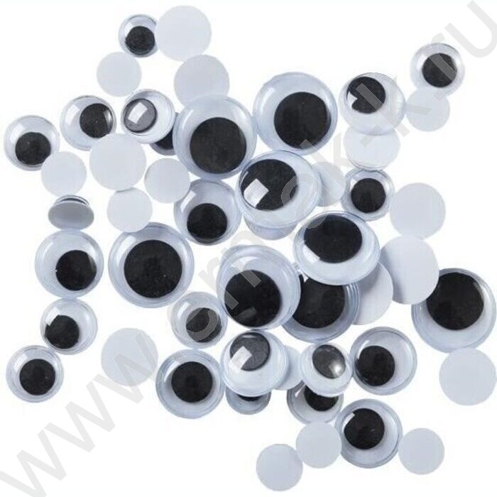 Глазки подвижные №5 4размера | Фото 1