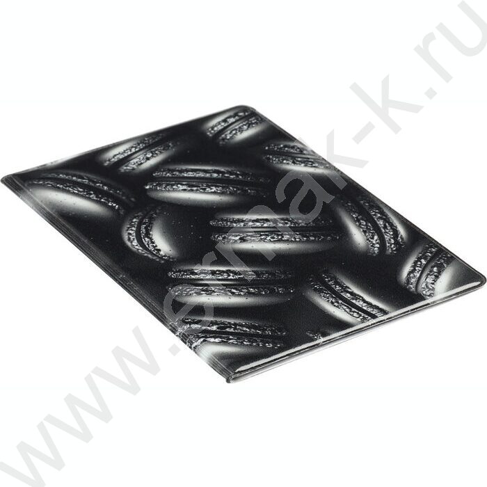 Обложка д/паспорта ПВХ "Black macaroons" | Фото 3