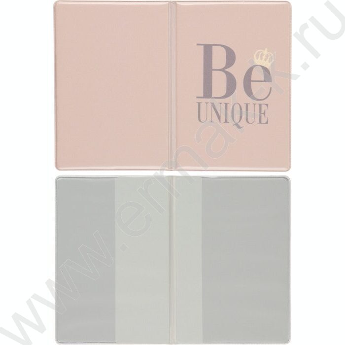 Обложка д/паспорта ПВХ "Be unique" | Фото 2