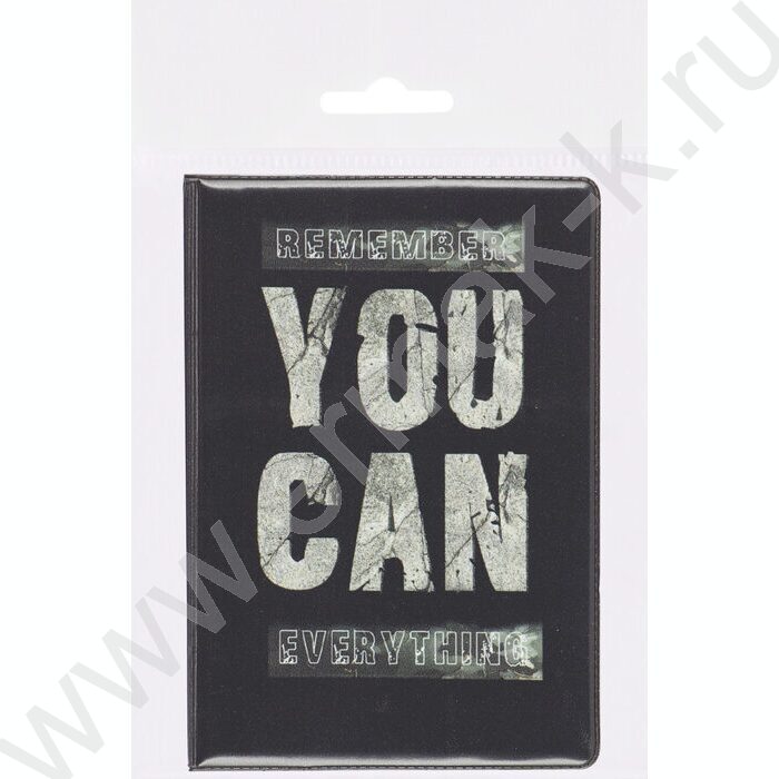 Обложка д/паспорта ПВХ "You can" | Фото 4
