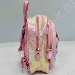Рюкзак 24*10*21см. /ткань EVA /единорог, розовый NEW | Фото 2