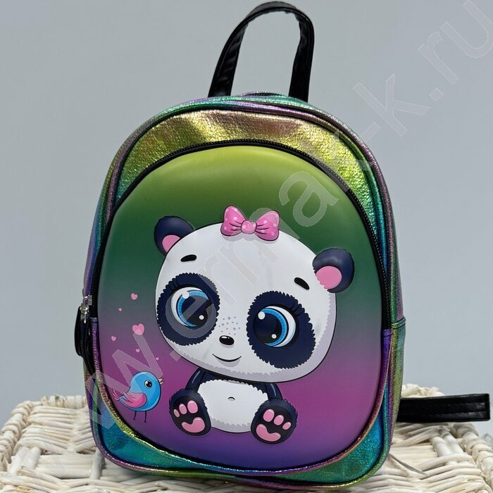 Рюкзак 24*10*21см. /ткань EVA /панда, хамелеон | Фото 4