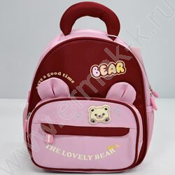 Рюкзак 30*25*12см. /розово-бордовый | Фото 1