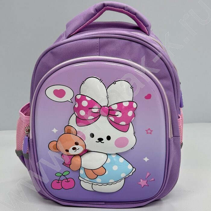 Рюкзак 30*25*12см. /ткань EVA /сиреневый | Фото 1