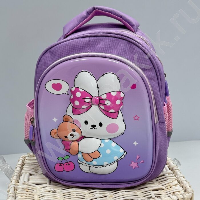 Рюкзак 30*25*12см. /ткань EVA /сиреневый | Фото 4