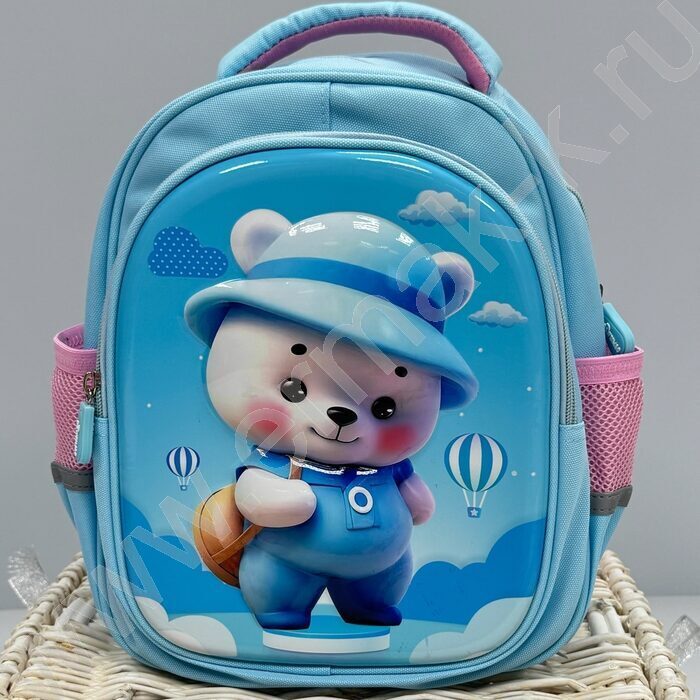 Рюкзак 30*25*12см. /ткань EVA /голубой | Фото 4