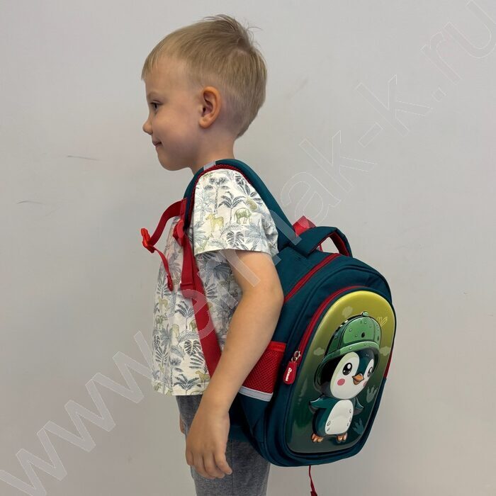 Рюкзак 30*25*12см. /ткань EVA /зеленый | Фото 6