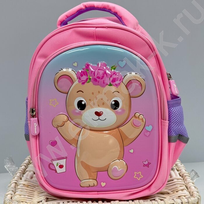 Рюкзак 30*25*12см. /ткань EVA /розовый | Фото 4