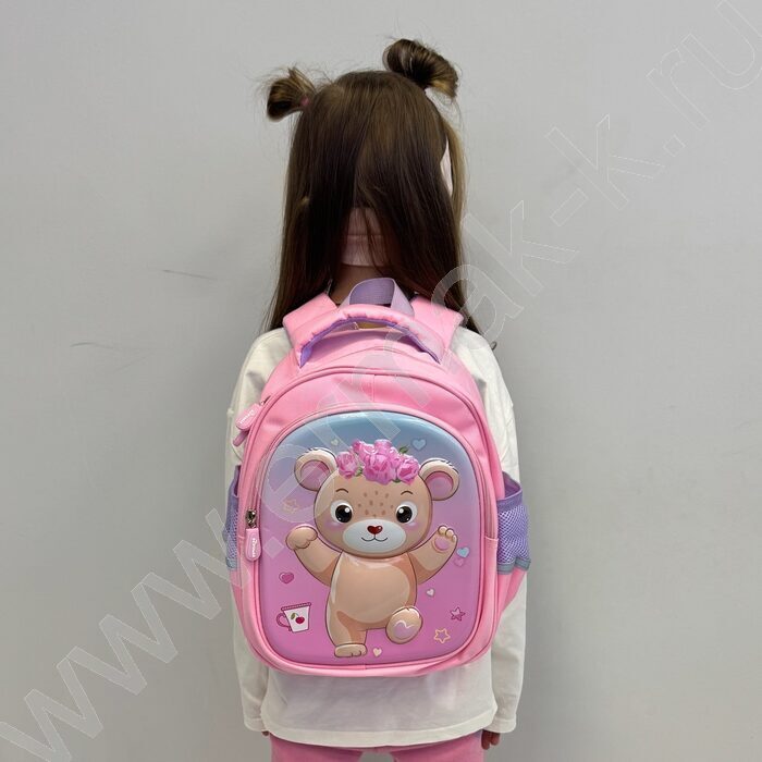 Рюкзак 30*25*12см. /ткань EVA /розовый | Фото 5