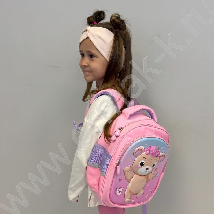 Рюкзак 30*25*12см. /ткань EVA /розовый | Фото 6