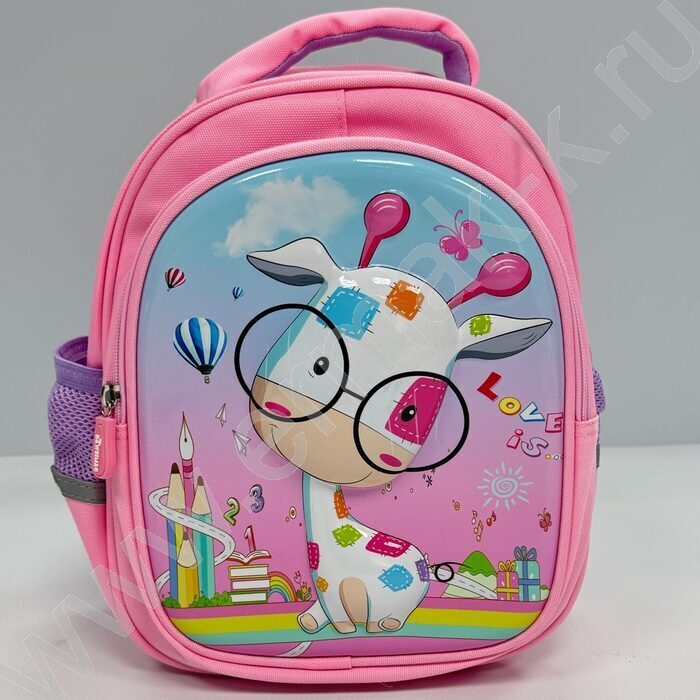 Рюкзак 30*25*12см. /ткань EVA /розовый | Фото 1