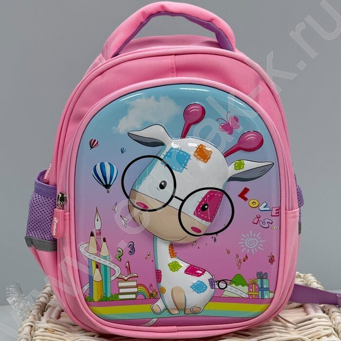 Рюкзак 30*25*12см. /ткань EVA /розовый | Фото 4