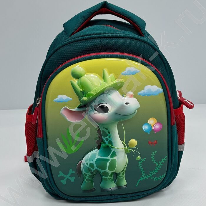 Рюкзак 30*25*12см. /ткань EVA /зеленый | Фото 1