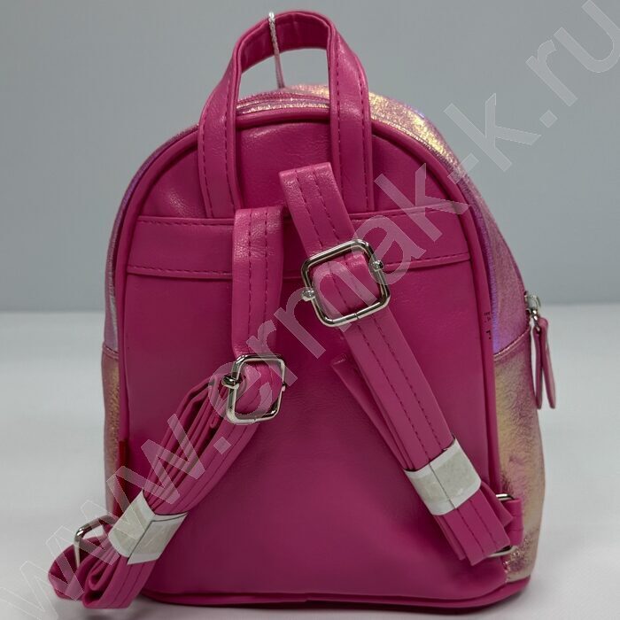 Рюкзак 21*20*10см. "Котенок" пайетки /фуксия | Фото 3