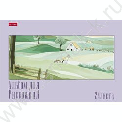 Альбом д/рисования 16л "Лето на ферме" /ламинация Soft-touch/ ассорти NEW | Фото 3