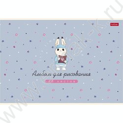 Альбом д/рисования 20л "Милашка Банни" /ламинация Soft-touch/ 5видов NEW | Фото 2