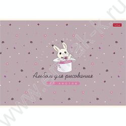 Альбом д/рисования 20л "Милашка Банни" /ламинация Soft-touch/ 5видов NEW | Фото 3