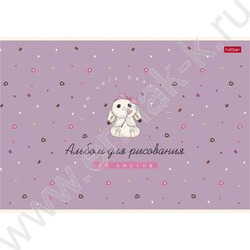 Альбом д/рисования 20л "Милашка Банни" /ламинация Soft-touch/ 5видов NEW | Фото 5