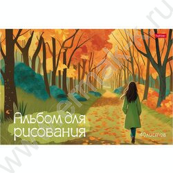 Альбом д/рисования 40л "Наедине с собой" /ламинация Soft-touch/ 5видов NEW | Фото 4