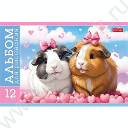 Альбом д/рисования 12л А5 "Пушистые милашки" NEW | Фото 4