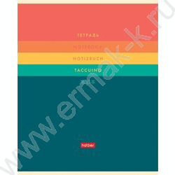 Тетрадь  40л линейка "Colors" /ламинация Soft-touch/ 5видов NEW | Фото 5
