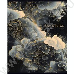 Тетрадь  48л клетка "Sky design" /3D фольга /мат.лам. /5видов NEW | Фото 3