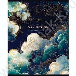 Тетрадь  48л клетка "Sky design" /3D фольга /мат.лам. /5видов NEW | Фото 5