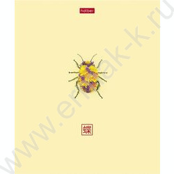 Тетрадь  96л клетка "Летняя фантазия" /ламинация Soft-touch/ 5видов NEW | Фото 5