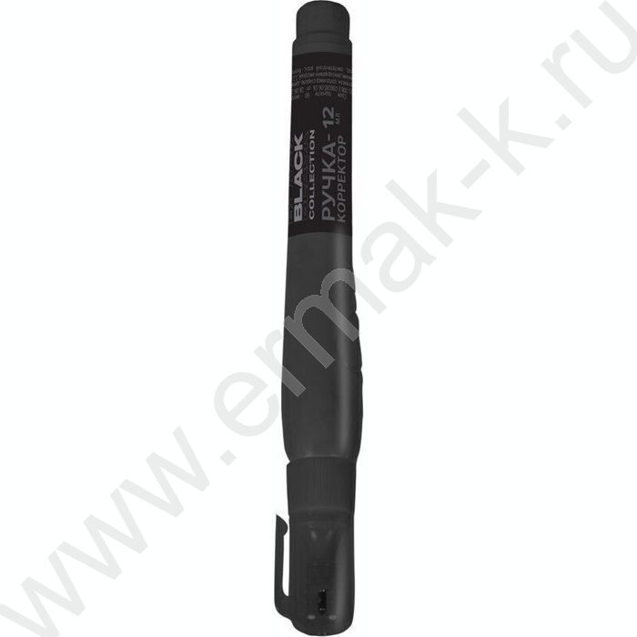 Корректор шариковый 12мл "TOTAL BLACK" трубчатая система подачи, цвет корпуса черный | Фото 1