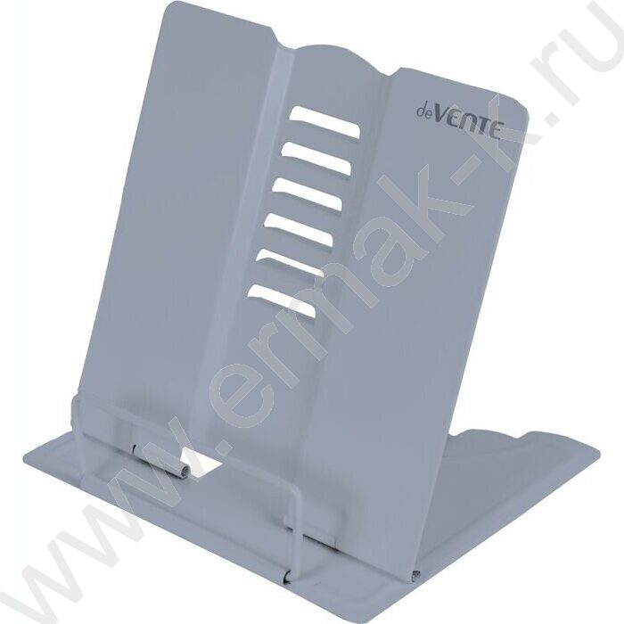 Подставка д/книг 15,4*15,2см "School Blue-Grey" /метал. окрашенная, серая | Фото 1