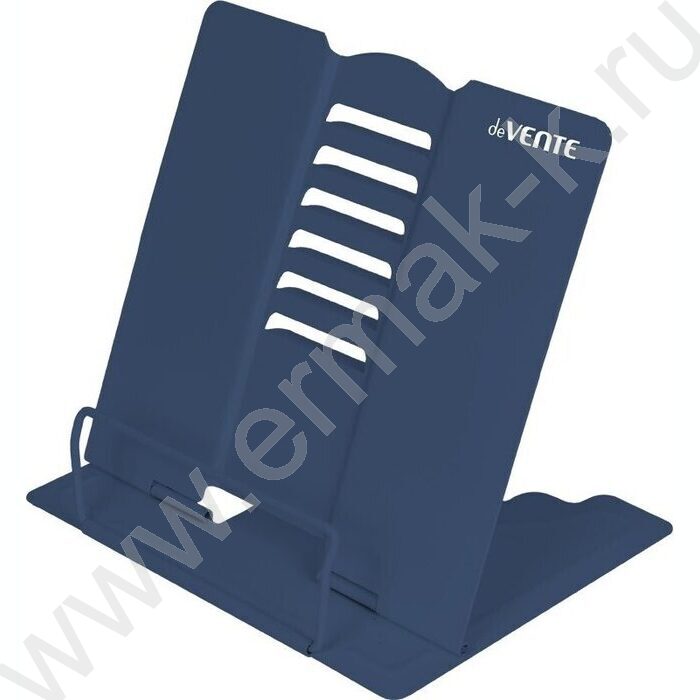 Подставка д/книг 20*19см "School Blue-Grey" /металлическая окрашенная, сине-серая | Фото 1