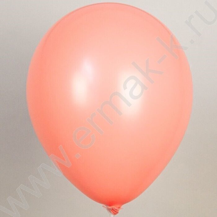 Шар воздушный 12" Пастель лососевый/Salmon | Фото 1