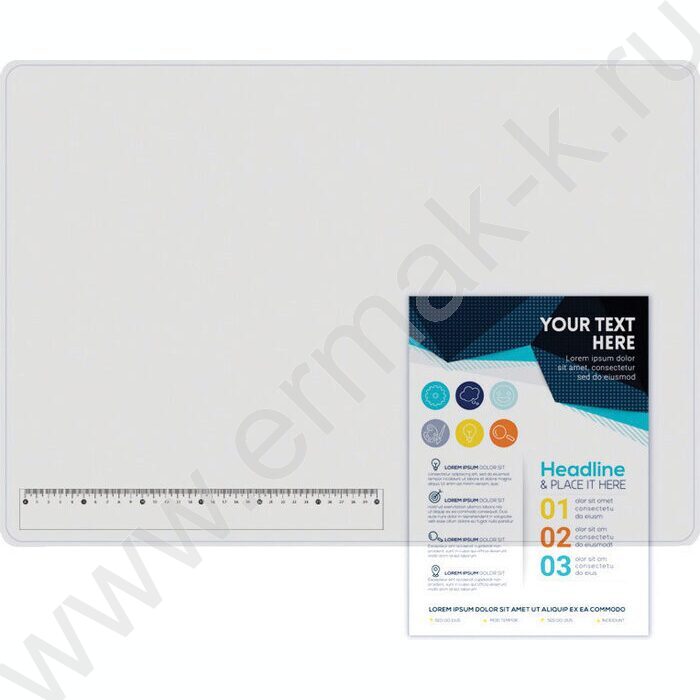 Накладка на стол прозрачная 47*65 | Фото 1