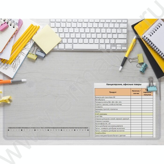 Накладка на стол прозрачная 47*65 | Фото 2