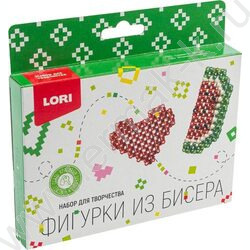 Набор д/творчества Фигурки из бисера Брелоки "Сердечко, арбуз" NEW | Фото 2