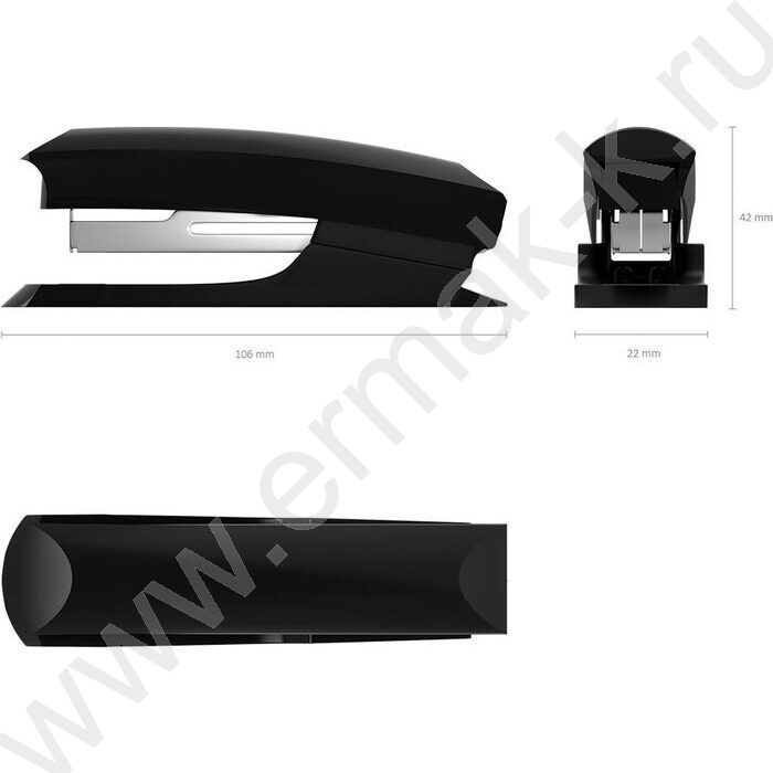 Степлер №10  20л пластик ECO черный | Фото 4