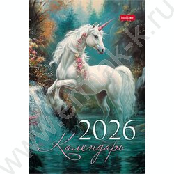 Календарь-домик стандарт/спираль 2026г "Год волшебной лошади" NEW | Фото 2