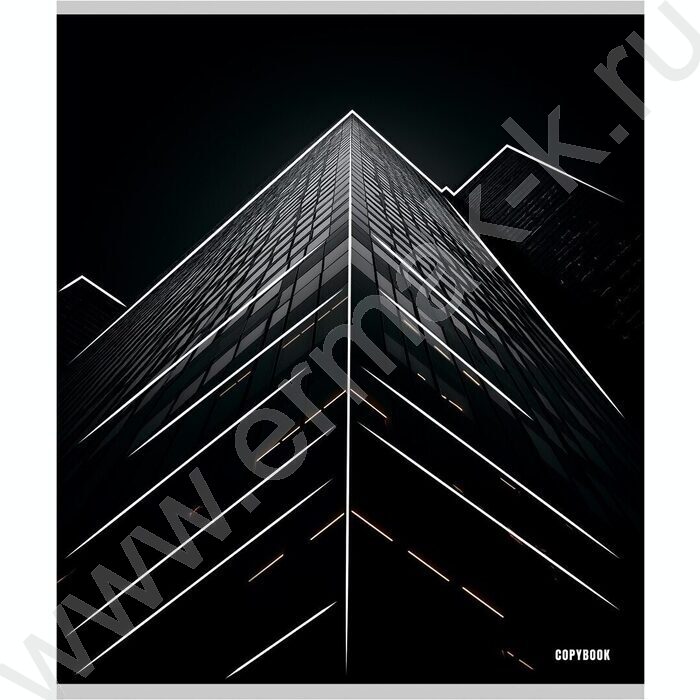 Тетрадь  48л клетка "Городской минимализм" /твин-лак/ ассорти | Фото 4