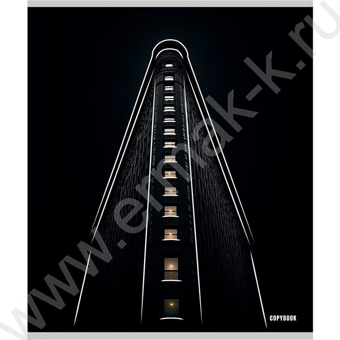 Тетрадь  48л клетка "Городской минимализм" /твин-лак/ ассорти | Фото 5