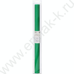Бумага креповая 50*250см Зеленая 32г/м2 NEW | Фото 1