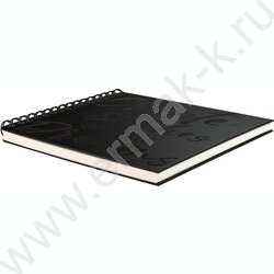 Скетчпад  40л 210*210 тв.обл./спираль "Черная кошка" белый офсет 160 г/м² NEW | Фото 3